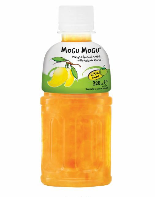 Mogu Mogu Fruit Drink With Nata De Coco - 6 Flavours