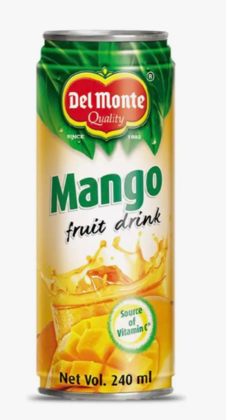 Del Monte Mango Juice 220ml