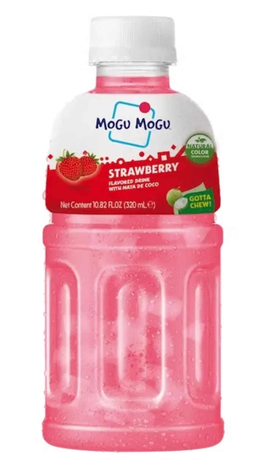 Mogu Mogu Fruit Drink With Nata De Coco - 6 Flavours