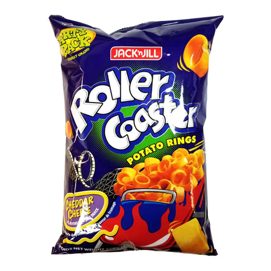 Jack'n Jill Roller Coaster Cheddar Cheese Potato Rings  85g