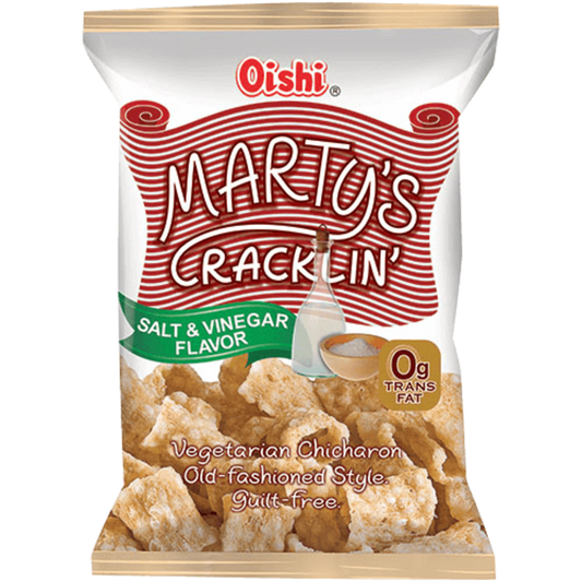 Oishi Marty's Crackling Salt & Vinegar 90g