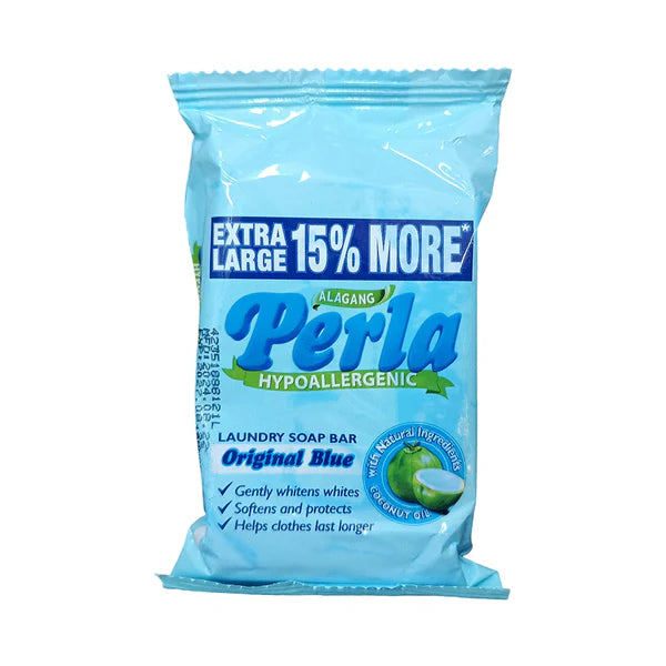 PERLA laundry bar soap 110g blue
