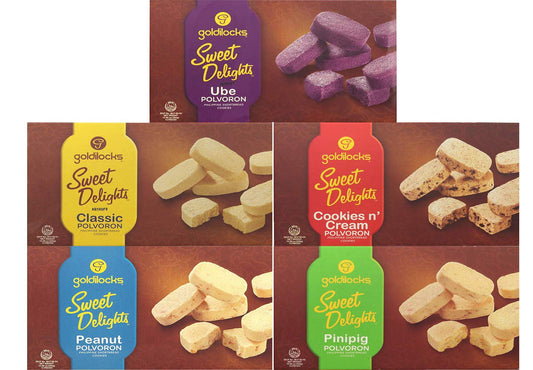 Goldilocks Polvoron 12pcsx25g | 4 Flavors
