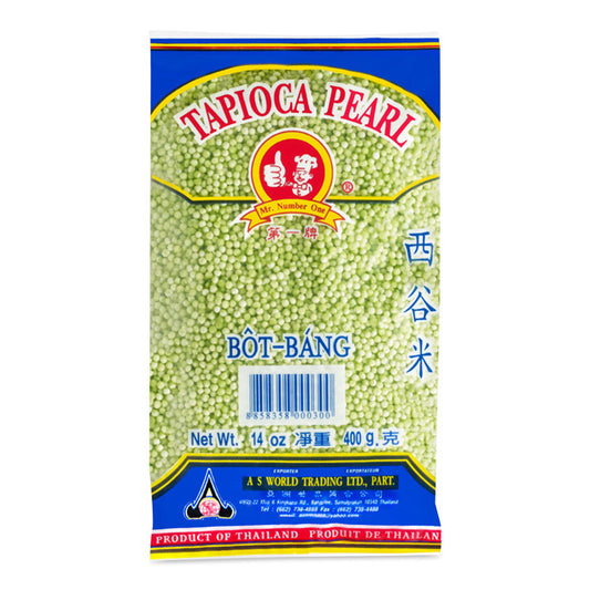 No.1 Tapioca Pearl Green 400g