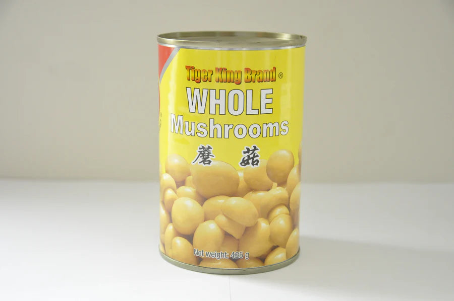 Tiger King Whole Mushroom Button 425g