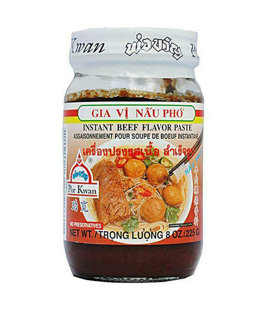 Por Kwan Beef Flavour Paste 225g
