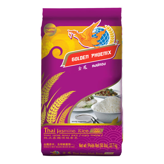 Golden Phoenix Jasmine Rice 50lbs/22.7kg