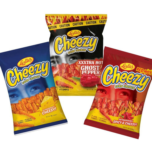 Leslie Cheezy Corn Crunch 70g | 2 Flavors