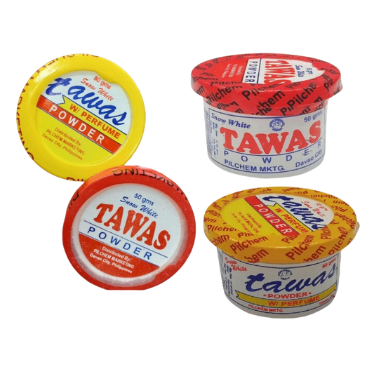 All White Tawas Natural Powder 50g -RED & YELLOW