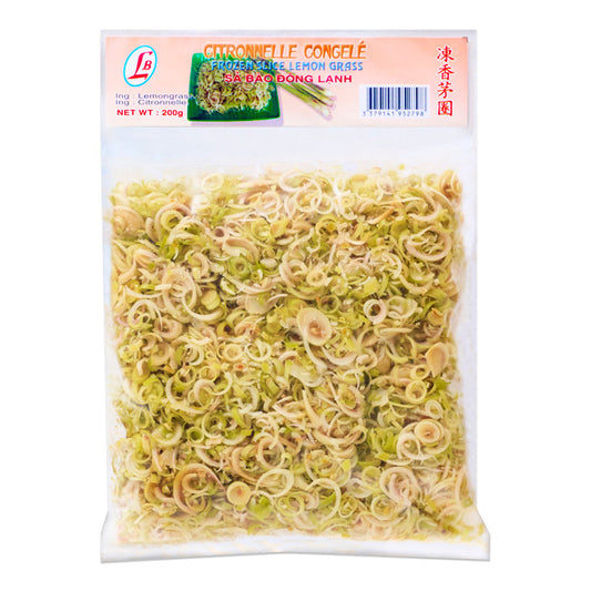 LB Frozen Lemongrass SLICED 200G