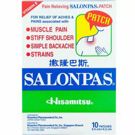 Salonpas Plaster - 10 Patches