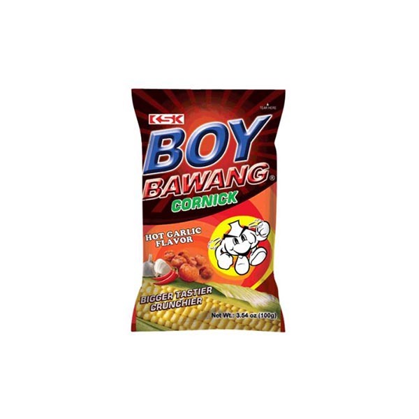 Boy Bawang Cornick - Hot Garlic Flavor 90g