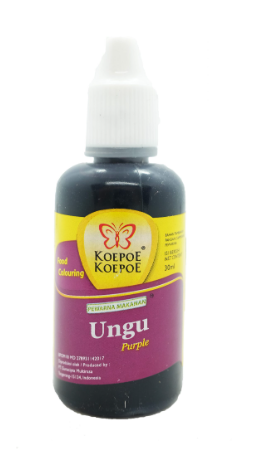 Butterfly Koepoe Food Coloring 30ml Purple Ungu