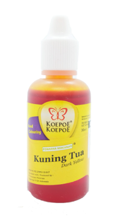 Butterfly Koepoe Food Coloring 30ml - Dark Yellow